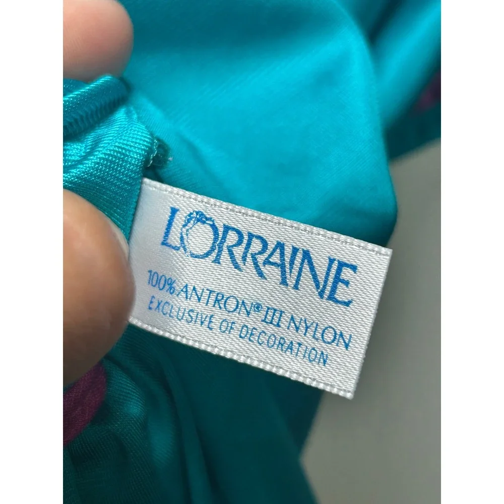 lorraine vintage teal